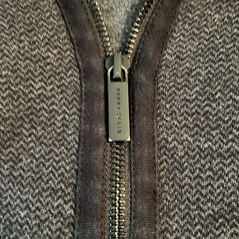 Zipper Sweater Jacket - Picture 2 of 4